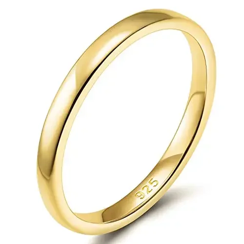 Trumium 925 Sterling Silver Ring Silver 7