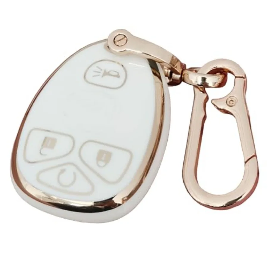 

for Chevrolet Key Fob Cover Fit for Chevy Suburban Tahoe Traverse Buick Enclave Cadillac Escalade GMC Yukon
