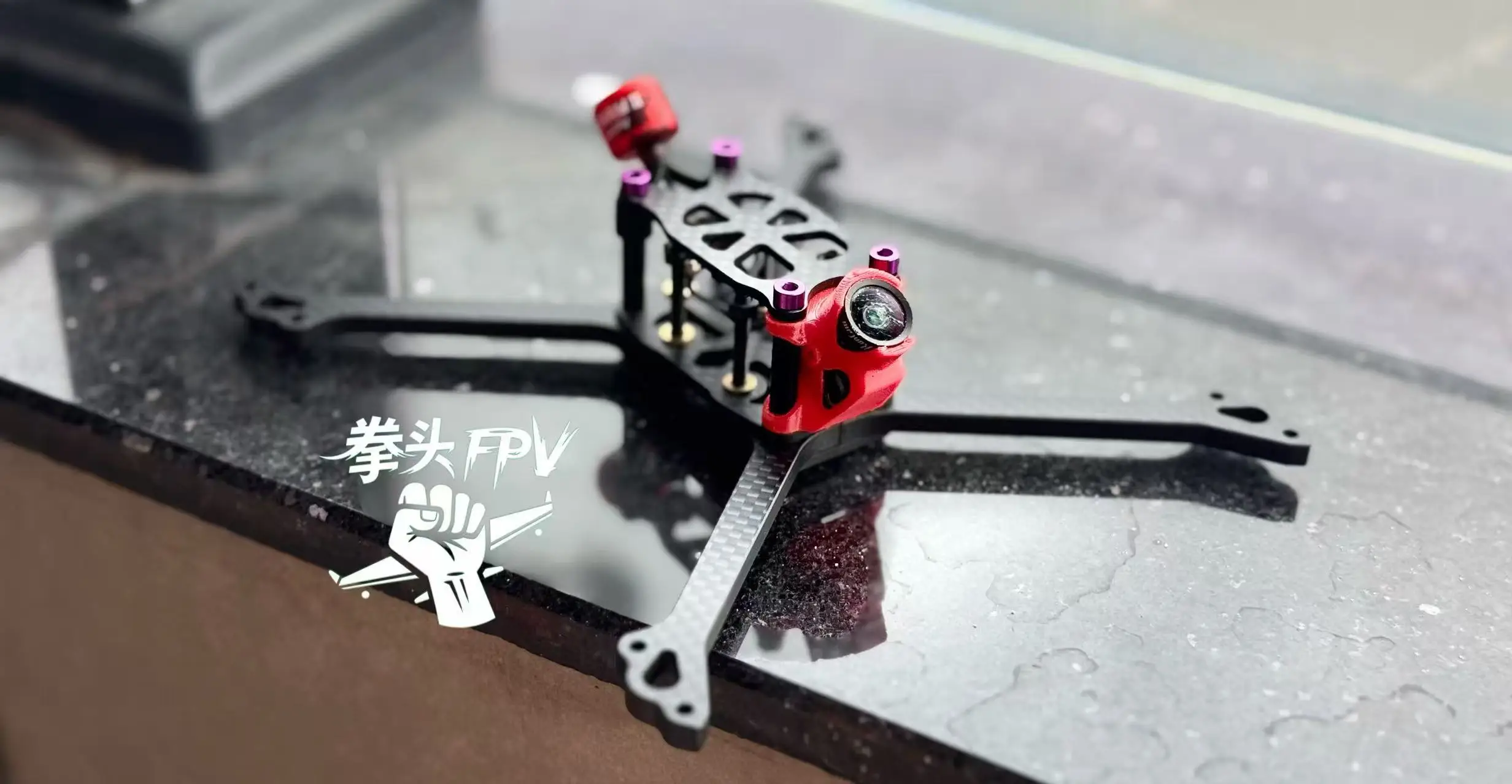 FistFPV R5 5 polegadas FPV Racing Frame Kit Ultra Leve Quadro T800 Braço T700 Caron Placa de Fibra 20x20 Pilha Analógica HDZero VTX