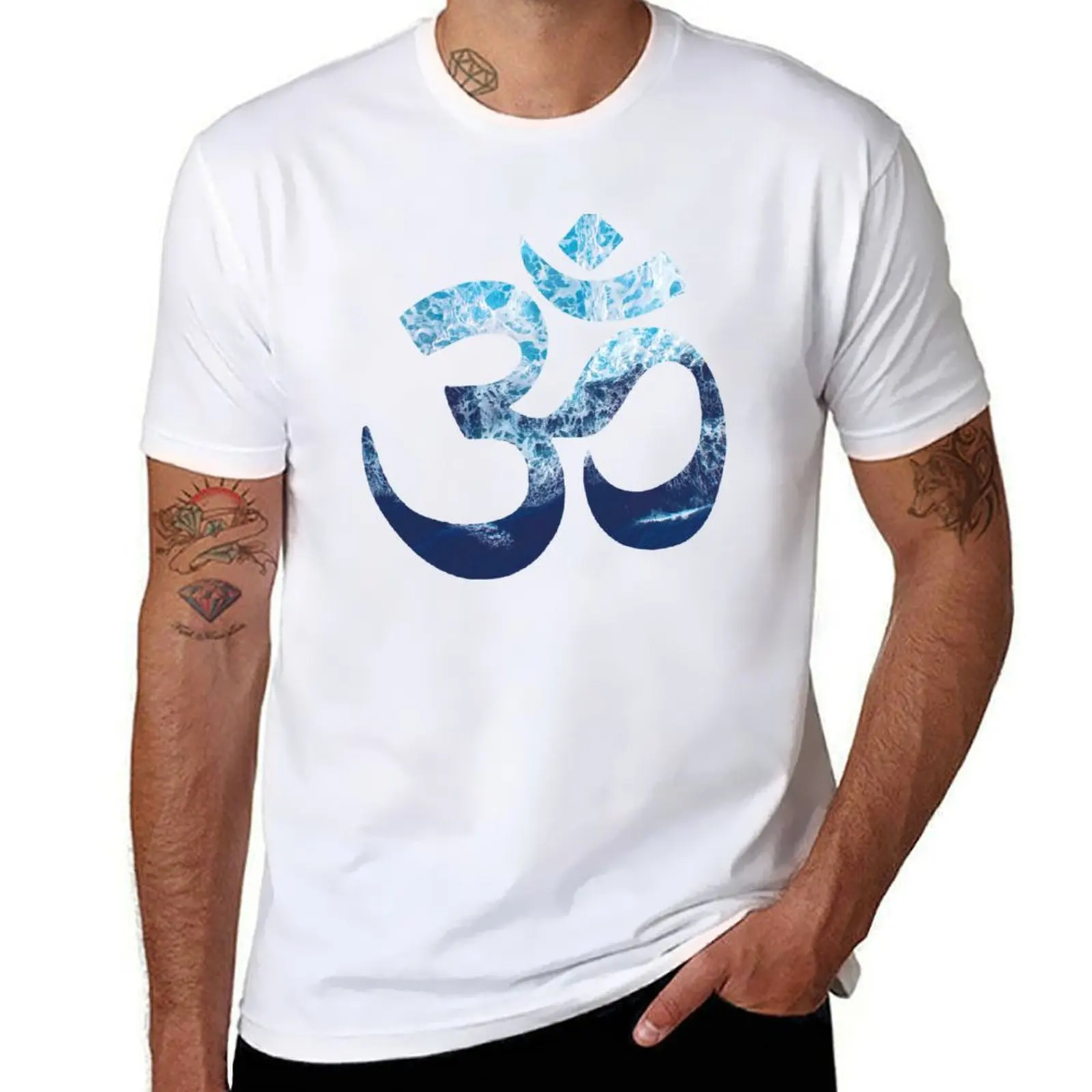 Sea Foam Om T-Shirt…