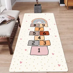 Digital Cartoon Animal Carpet Giraffe Elephant Lion Carpet Living Room Bedroom Floor Decoration Children's Crawling Floor Mat