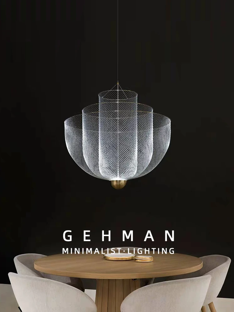 Chandelier RestaurantBirdcage Geometry HomestayPersonality HotelModern Simplicity Nordic Minimalist Cafe Bedroom