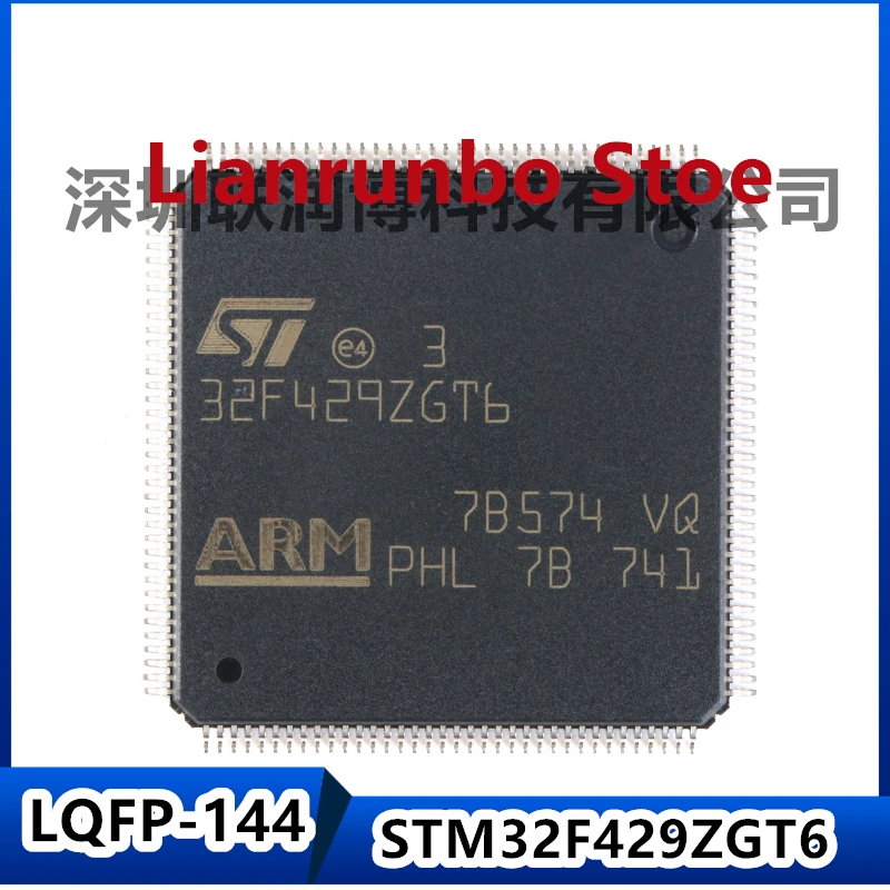 

New original STM32F429ZGT6 LQFP-144 ARM Cortex-M4 32-bit microcontroller MCU