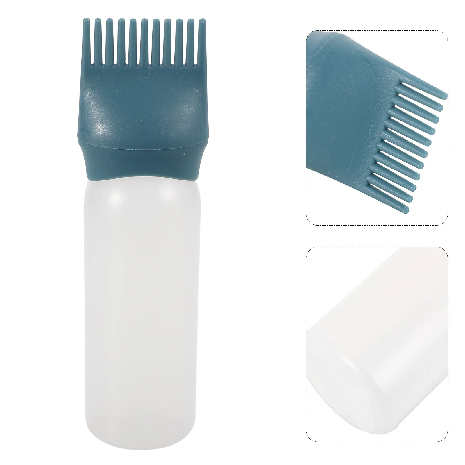 

3 шт., бутылка для краски для волос, аппликатор для расчески, легко наносится, диспенсер для краски для волос, шампунь, аппликатор для масла в коже головы, легкий пластик