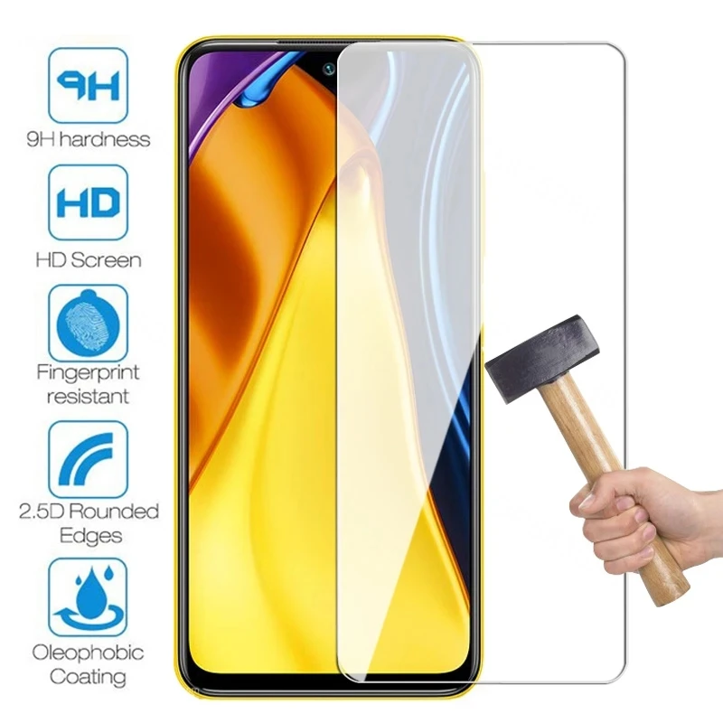 

Clear Tempered Glass for Xiaomi Redmi K40 K50 K60 Gaming Pro Screen Protector For Redmi 12C 11 10 9 8 7 10C 10A 9A 9i 9C 9T Film