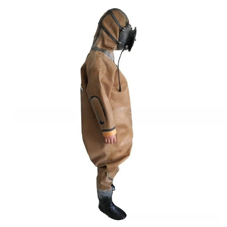 JQ83 dry diving suit municipal engineering sewage salvage suit fully enclosed for underwater communication diving suit