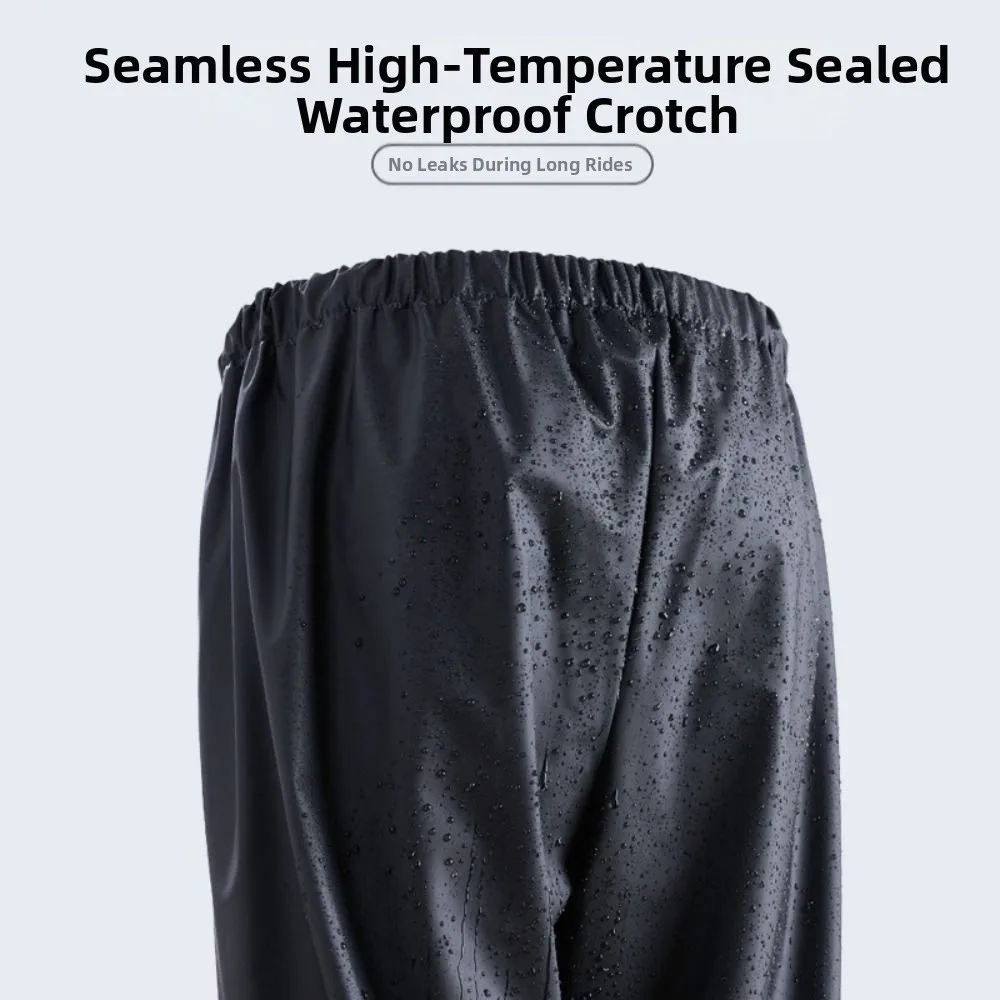 

Rain Pants Suit Thickened Raincoat Rain Pants Set Fashion Stylish Split Raincoat Unisex Style Motorcycle Raincoat Takeaway Rider