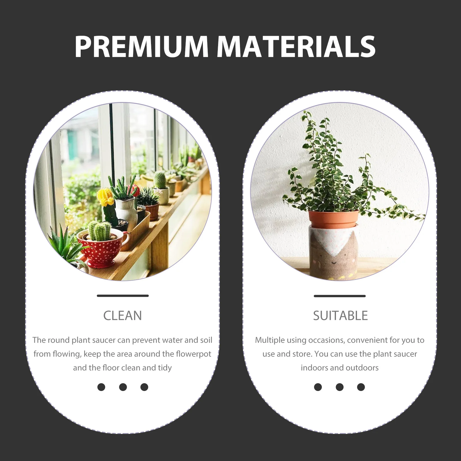 

10pcs Thickened Plant Saucer Round Drainage Tray For Indoor Outdoor Potted Plants Bonsai Water Catcher Drip Tray Garden