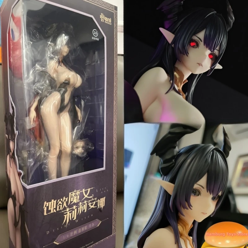 Animester Genuine Liliana Desire Witch Figure Magnetic Control Light Effect 1/6 Action Model Figure Sexy Collectible Adultgift