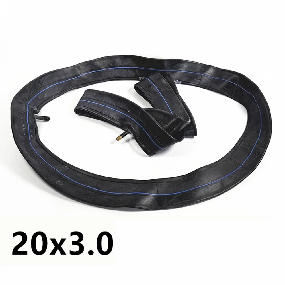 1/2 Stück Reifen 20 × 3 20 × 3,0 Butylkautschuk-Innenschlauch 20 × 3,00 Innenkamera gerade für 20-Zoll-Reifen Elektrofahrzeugzubehör
