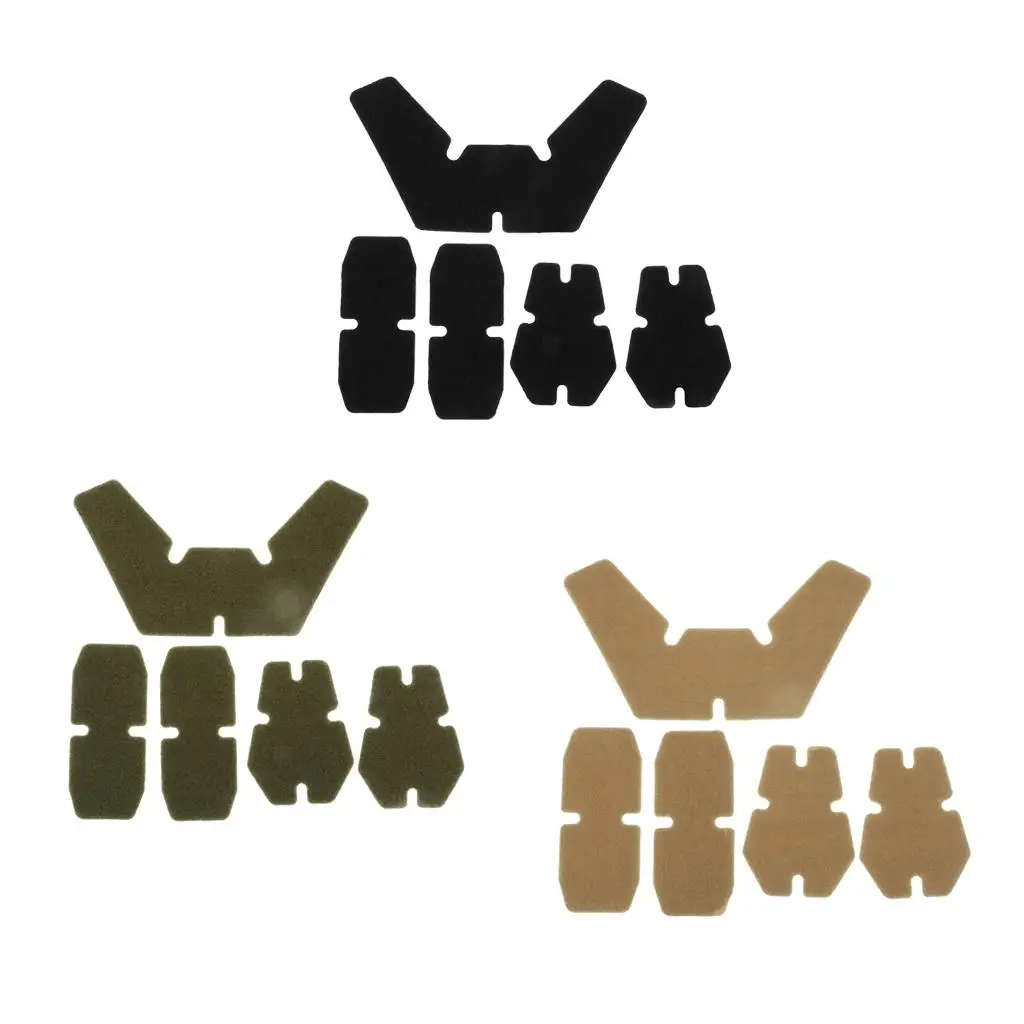 Velcro Helmet Sticker Patch Hook Loop Fastener Pad Set for Helmet Case and Hat Protection