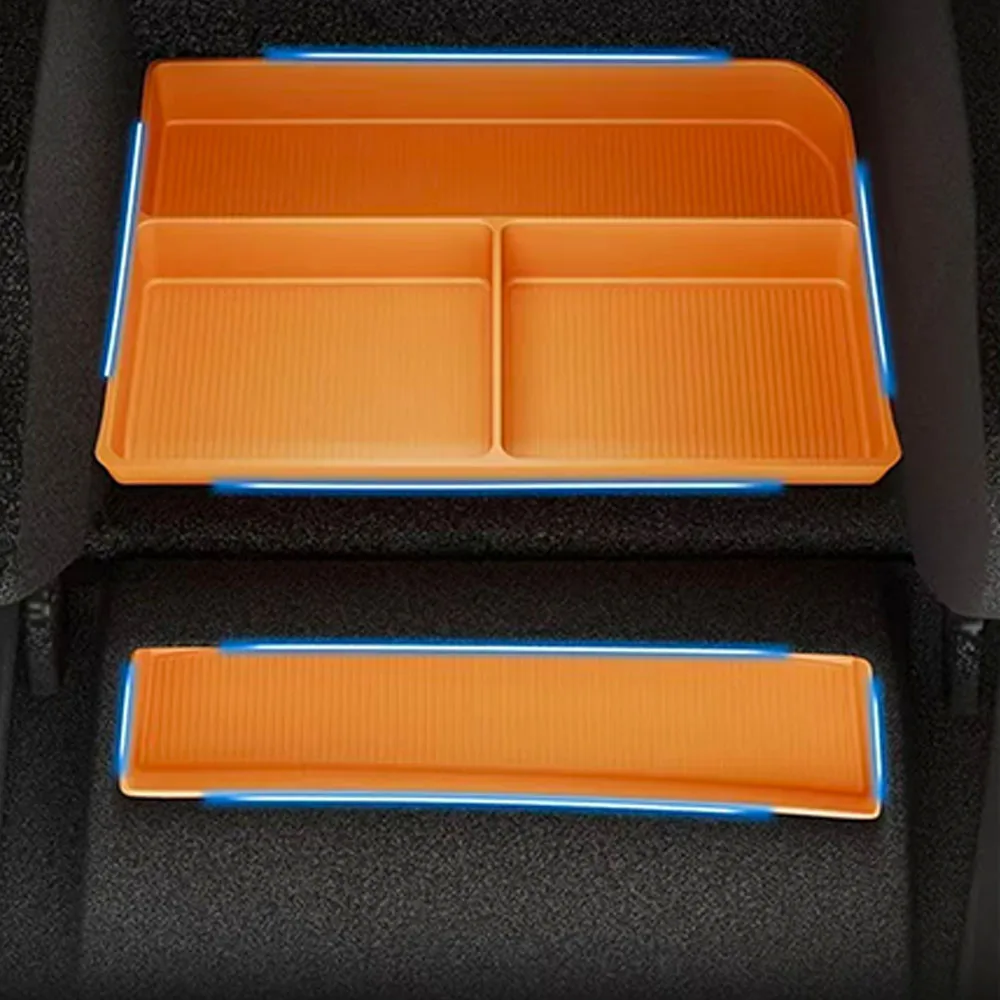 Passenger Glove Box Organizer Tray + Storage Mat 2PCS Set For Xiaomi YU7 2025 2026 - view 2
