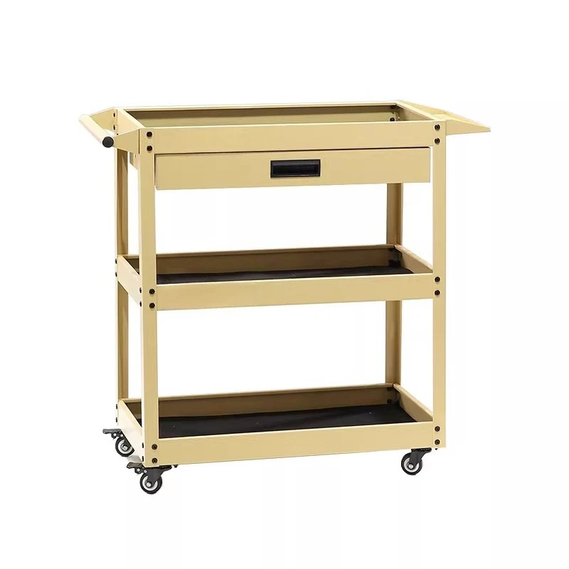 

Trolley, Cafe Oil Painting Room Flower Shop Household Multifunctional Mobile Storage Tool Cart