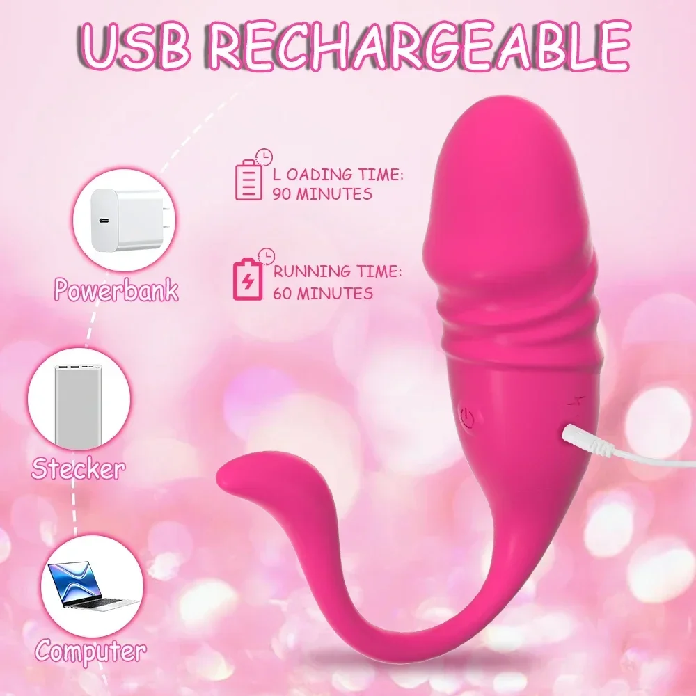 SCWireless بلوتوث APP G بقعة هزاز للنساء تلسكوبي دسار البظر محفز المهبل الحب البيض سراويل الجنس لعب ل Adu