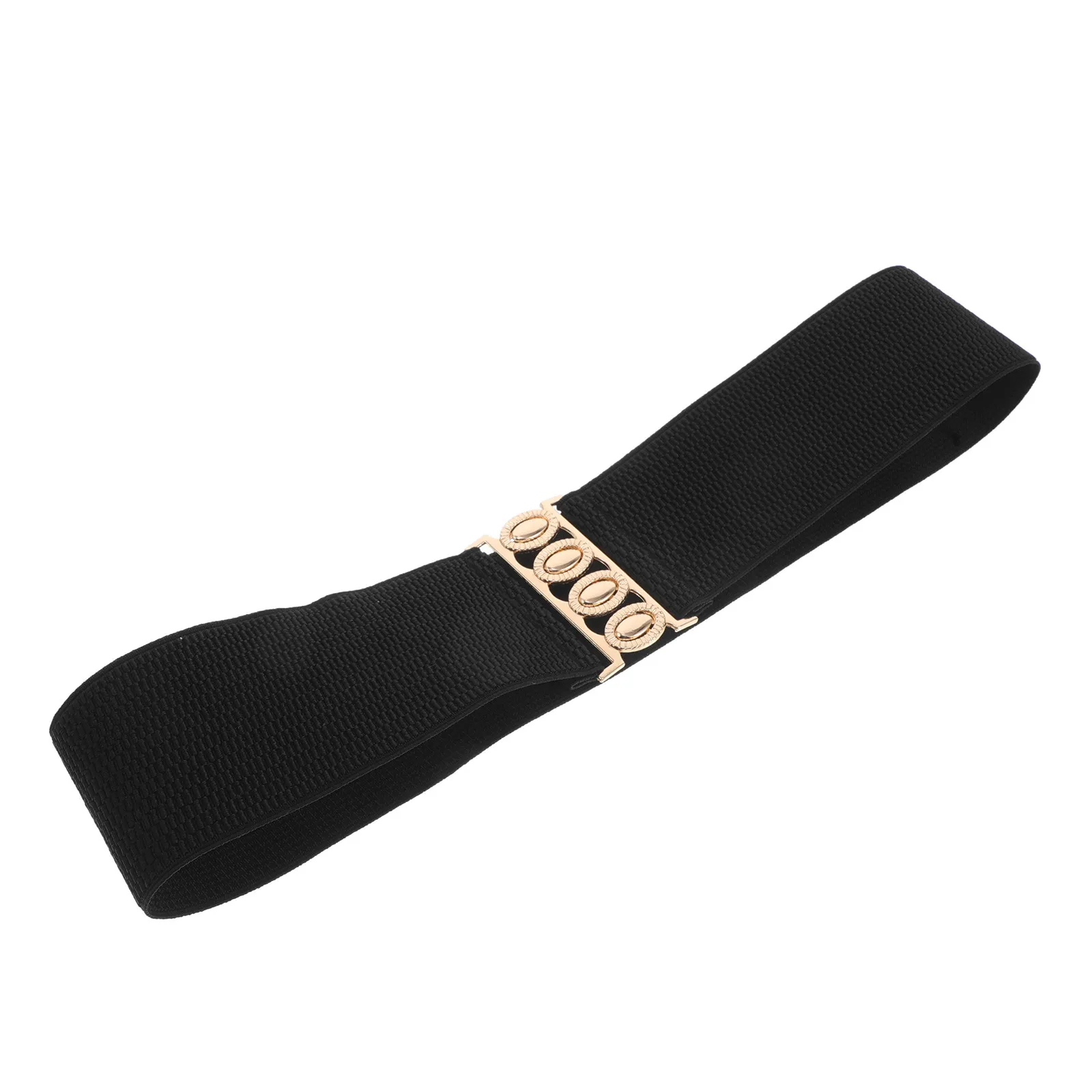 Elastic Wide Waist Belt Adjustable Stretch Comfortable Corset Thick Belt Women Fancy Belts for Dresses Vintage