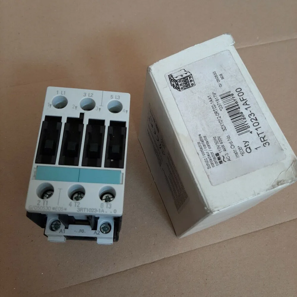 For Siemens 3RT1023-1AF00 9A 4kW 110V AC 50Hz 3-pole Contactor Module in Box