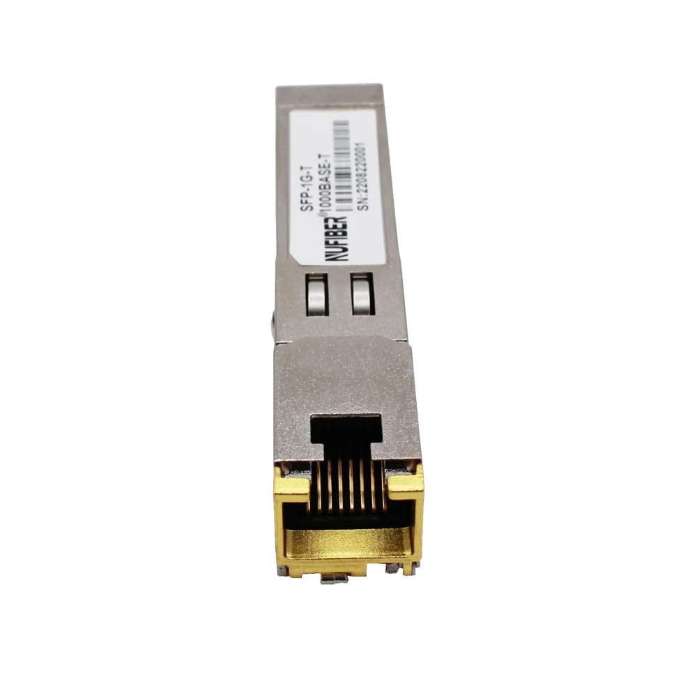 OME/ODM Factory Supply 10/100/1000M Copper Module RJ45 Copper SFP Transceiver 100m Distance Copper Module