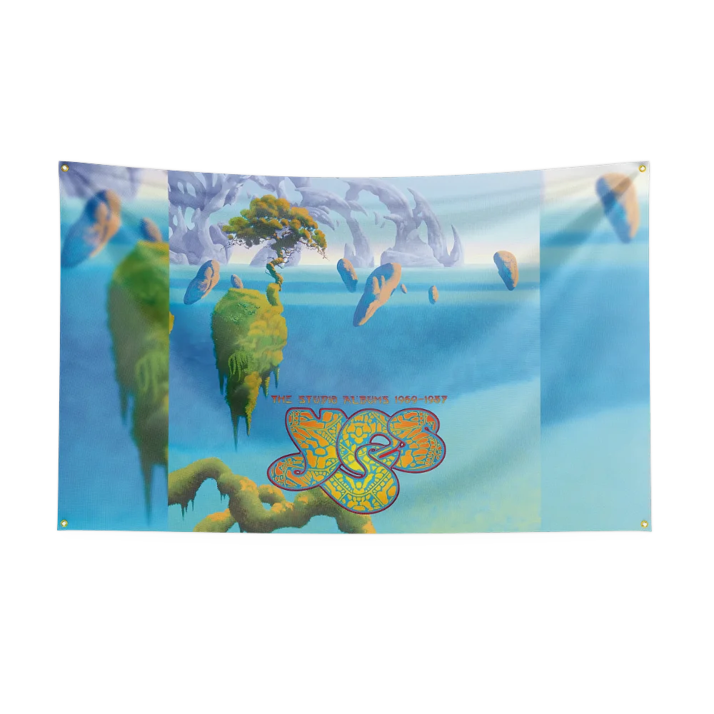 3x5 قدم الثقيلة روك باند Y-Yess العلم البوليستر الطباعة الرقمية راية لغرفة النوم جدار الفن خارج الباب نسيج ديكورا #5