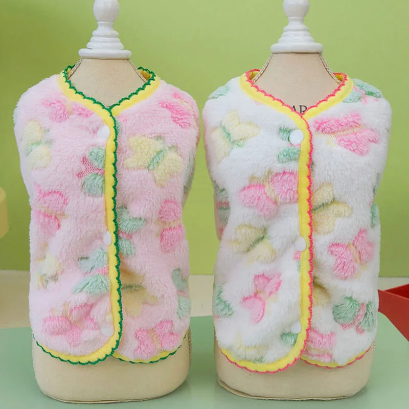 

Winter Fleece Dog Clothes Warm Dog Vest Jacket For Small Dogs Chihuahua Shih Tzu Pug Puppy Coat Jacket Pet Costumes Clothing XL