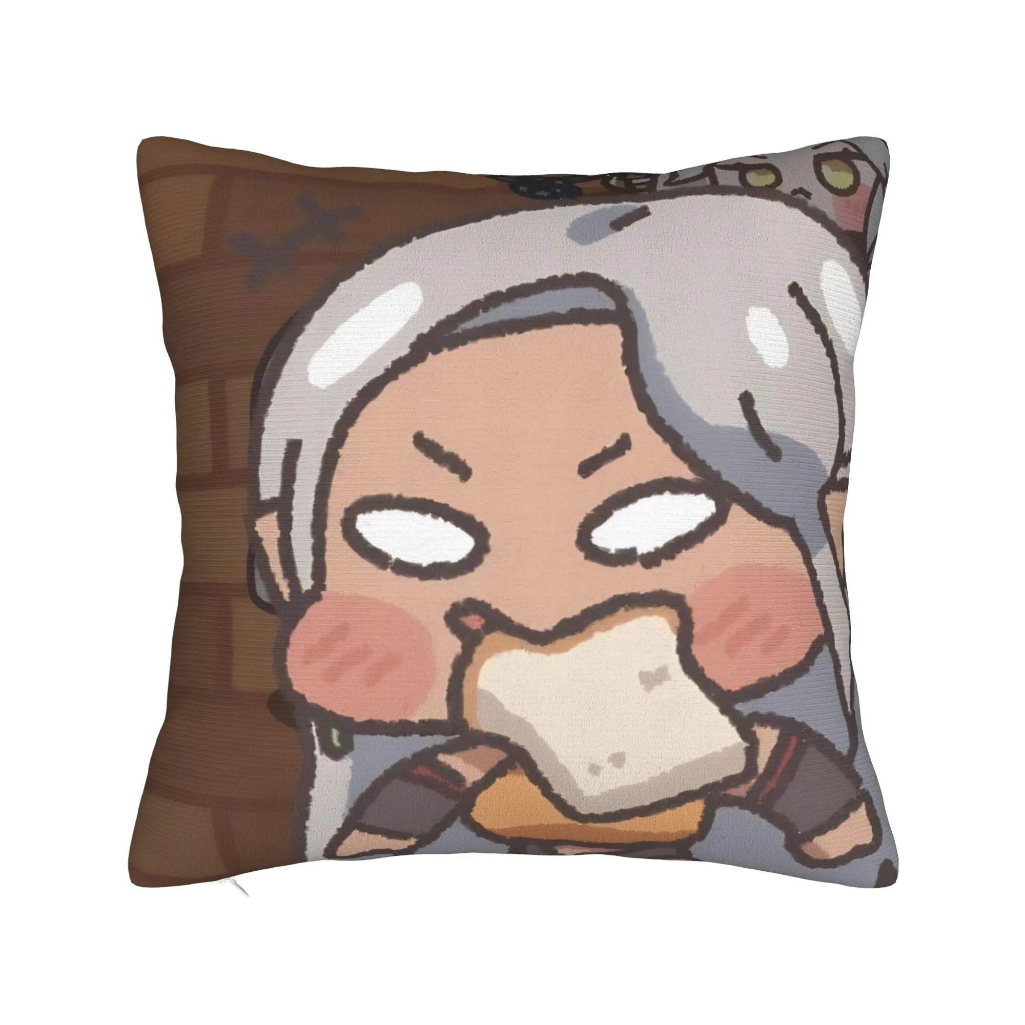 Decorative Pillow Covers Trickcal C-Chibi Go Games Stuff Seat  Throw Pillow Case Cover Square Multiple Sizes