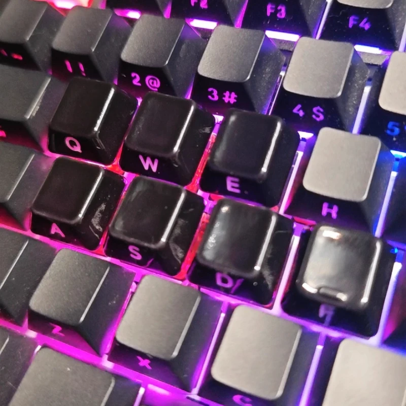 

Керамические кейкапы XVX с индивидуальной боковой гравировкой, профиль Cherry, милые прозрачные кейкапы с лазерной гравировкой, оригинальный дизайн