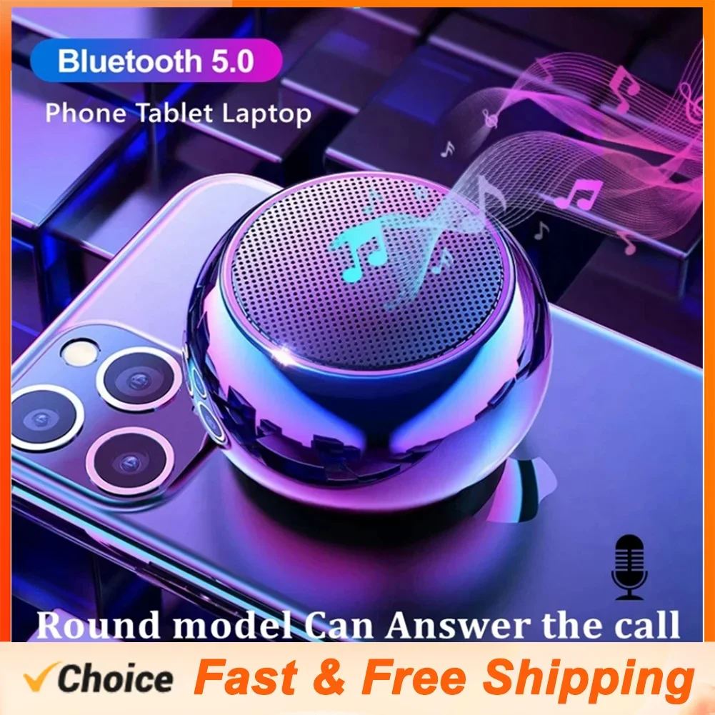 

Bluetooth-compatible Speaker Small Subwoofer Portable Outdoor Mini Audio Compatible