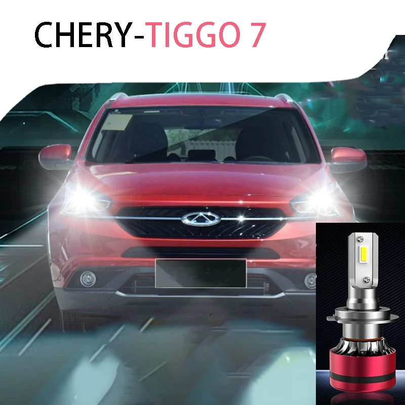 

Chery Tiggo 7 2019 2020 Car LED headlights Super bright laser bulb Automobiles Parts Modifying car lights accesorios para auto