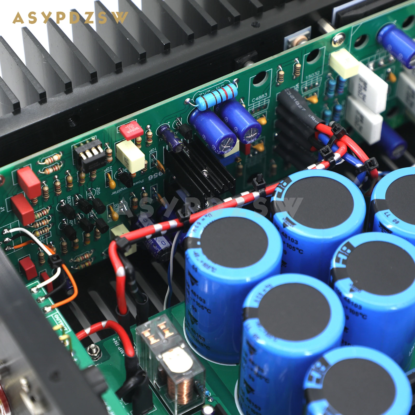 BL-956 HIFI 完全対称 X-Amp DC サーボパワーアンプ DE 956 回路ベース 150--300W 4--8 オーム