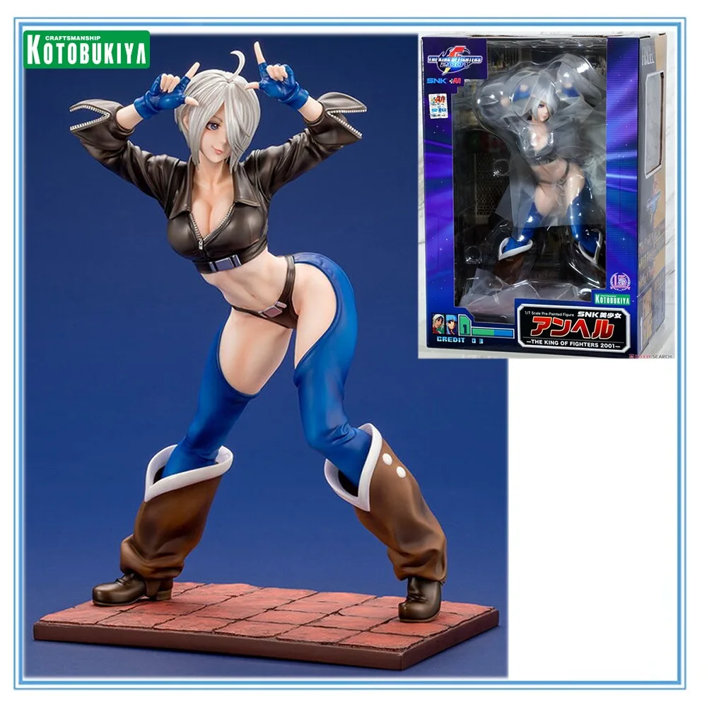 

100% Original in Stock Kotobukiya Bishoujo Statue The King of Fighters 2001 Angel Collection Series Anime Figure Model Decoratio