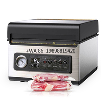 Chamber Small Vacuum Sealer Foods Meat Keep Fresh Compact Size Home Vacuum Heat Sealer Wrapping Machine