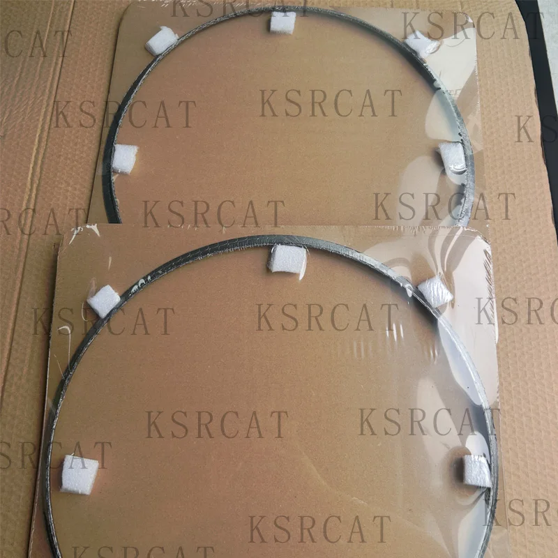 4IL003 Exhaust Pipe Gasket 2Pcs/Set For MAN Euro6 Heavy Truck OE 81159010043 Exhaust Sealing Replacement Gasket