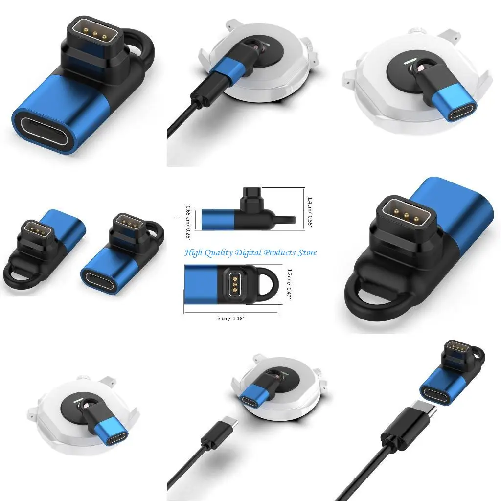 

U2JE Charging-Converter Smartwatch Accessories Portable Type-C Charging-Adapter