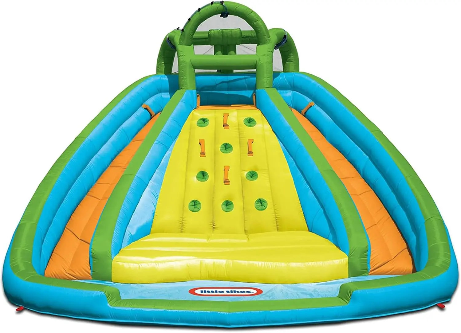 Mountain River Race Inflatable Slide Bouncer Multicolor, 161.00''L x 169.00''W x 103.00''H --- Weight: 50.00l