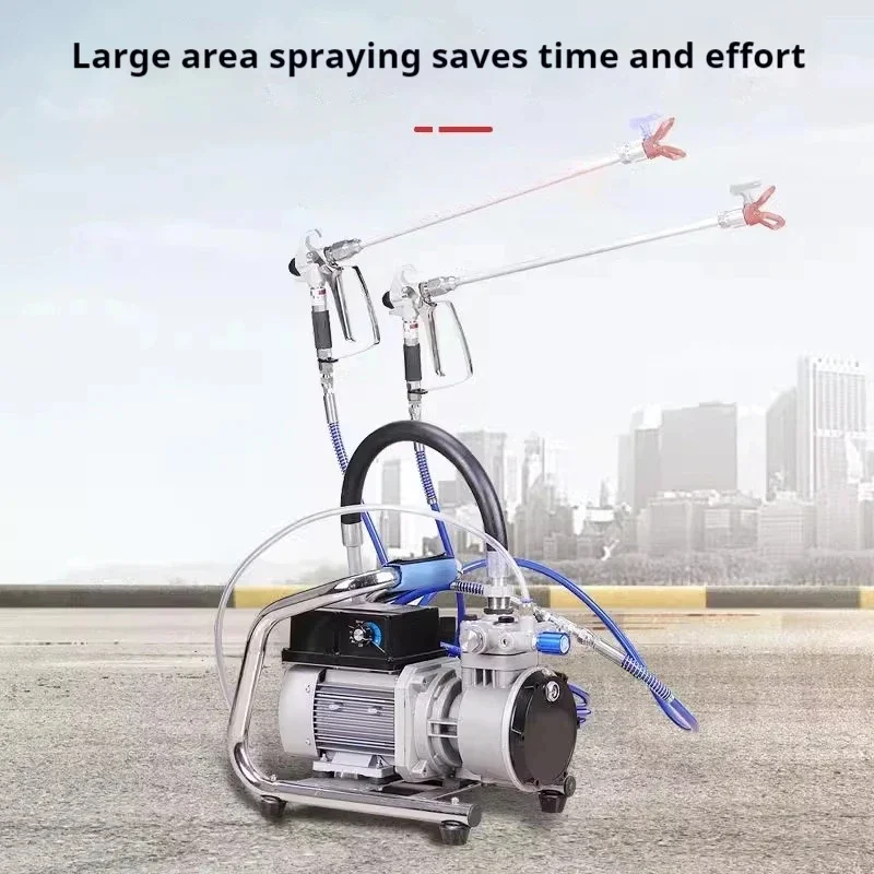 High Pressure Airless Spray Paint Machine Latex Spray Gun Brushless Portable Automatic Engineering Spraying Equipment