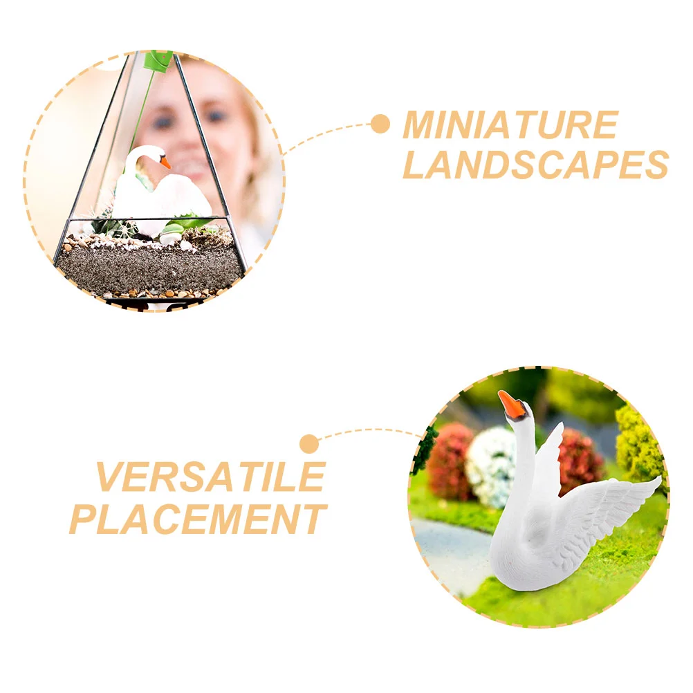 Mini Statues Micro Landscape Ornament Rabbit Decoration Garden Fairy Figurines Tulip Night Light