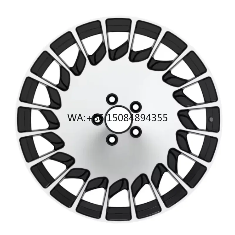 

New forged aluminum alloy wheels, multi spoke design, 100mm PCD 25/40mm offset, universal modified car rims