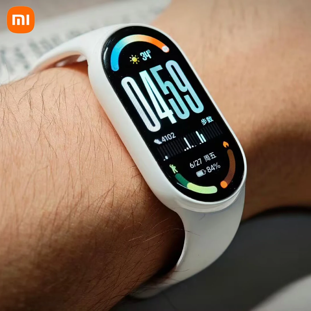 الأصلي Xiaomi الذكية الفرقة 10 1.72 "AMOLED عرض 150 + أوضاع رياضية معدل ضربات القلب 5ATM سوار Miband NFC السيراميك النسخة الصينية