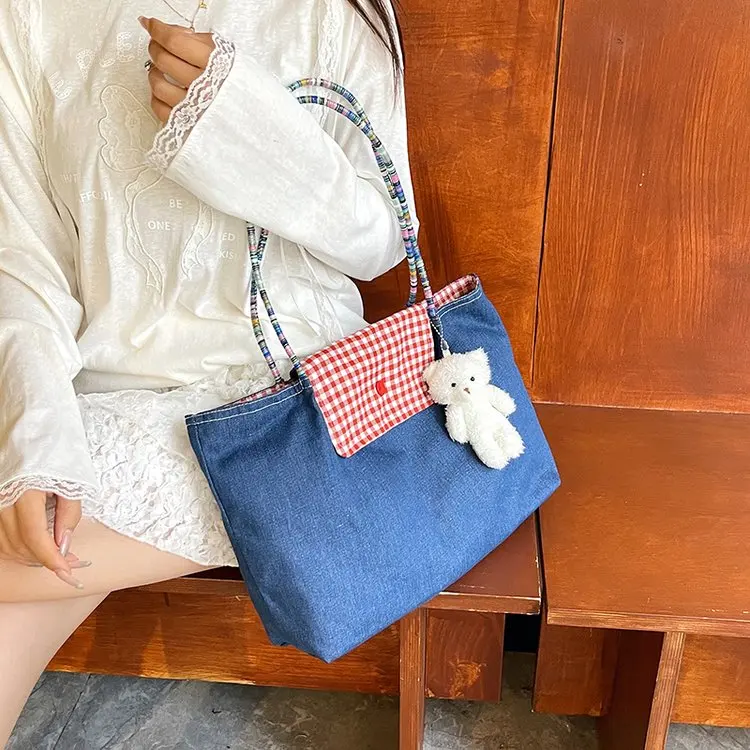 

2025 Autumn 605 New Large-capacity Tote Bag Casual Commuter Bag Fashionable Versatile Handbag Single Shoulder Crossbody