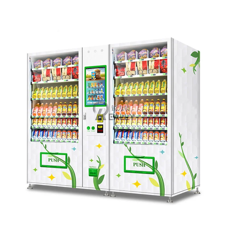 Combo Drink Snack Drinks Vending Machinejapanese Self-Contained Soda Cocoa Vending Machine