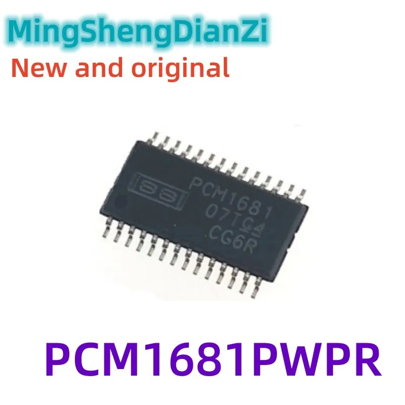 PCM1681 DAC 8-CH Delta-Sigma 24-bit 28-Pin HTSSOP EP PCM1681PWPR