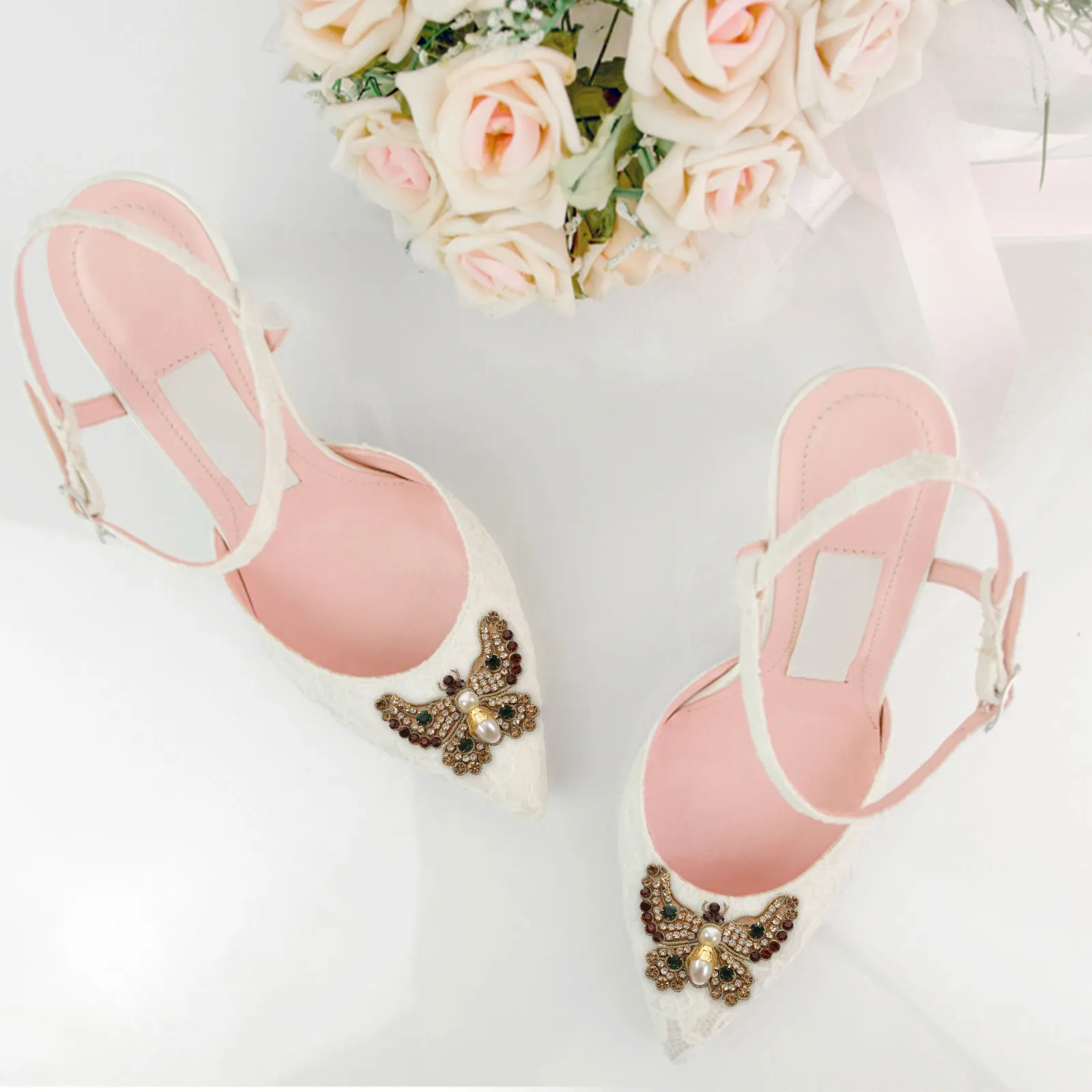 

Shoe Flower Ironing Base Cloth Patch Patches Clothing Pearl Sew Decorative Shoes Green Diy Craft Rhinestone Applique Clothes