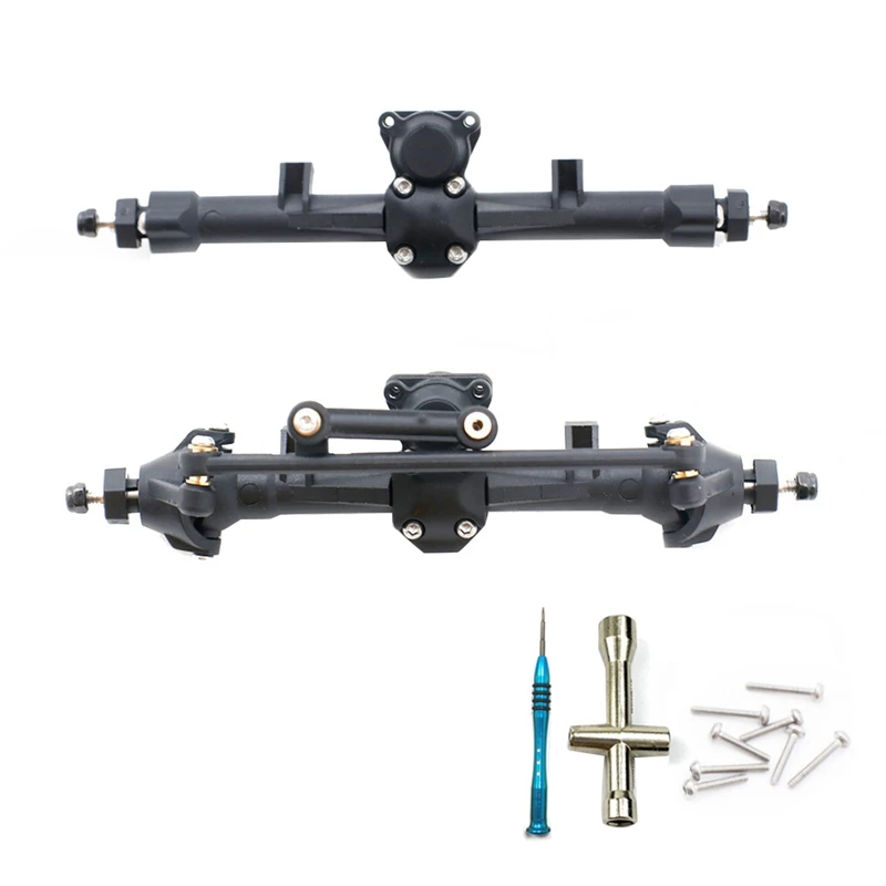 

Complete Axle Set Metal Accessories Parts For 1/24 RC Crawler Car Axial SCX24 Deadbolt , With Screwdriver And Cross-Sleeve