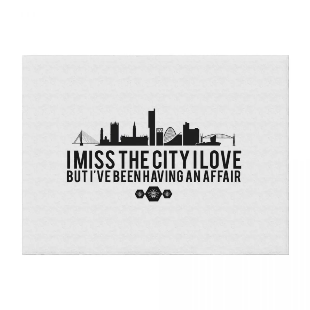 

Courteeners  The Opener (Manchester Skyline) Throw Blanket Furrys blankets and throws for sofa Multi-Purpose Blankets