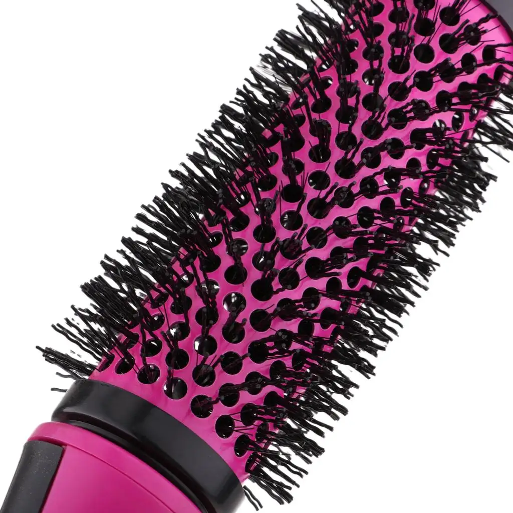 

Ceramic Round Hairbrush Set Detachable Rolled Comb with Aluminum Barrel for Salon Hair Styling Curling