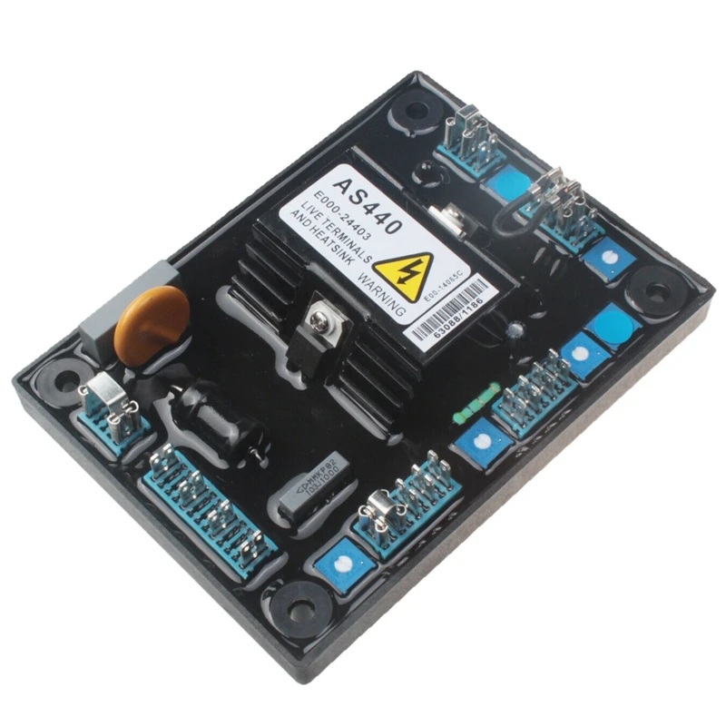 2X AS440 Generator Automatic Voltage Regulator Input AC 190-264V 4A Engine AVR Voltage Regulator Generator image 4