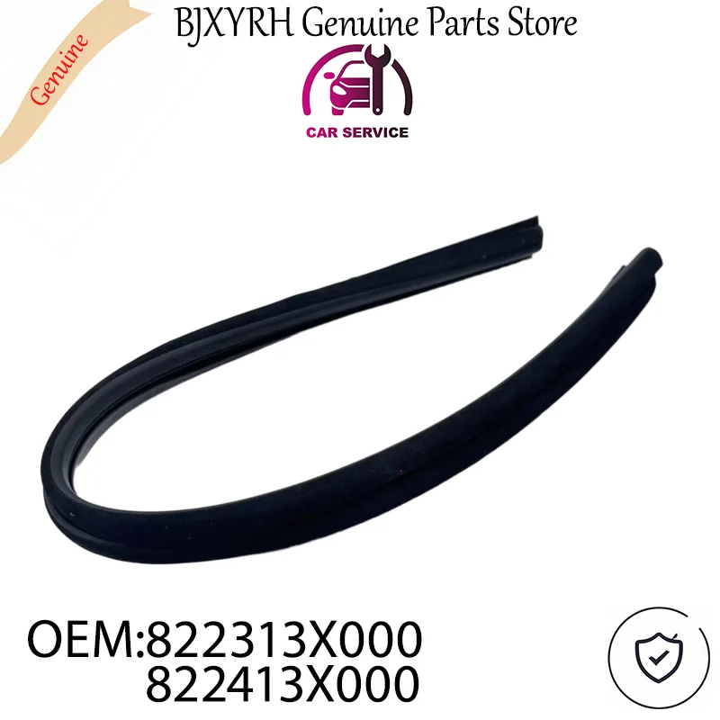 

822413X000 822313X000 Front Door Window Weatherstrip Seal for Hyundai Elantra 2011-2012 OEM 82241-3X000 82231-3X000