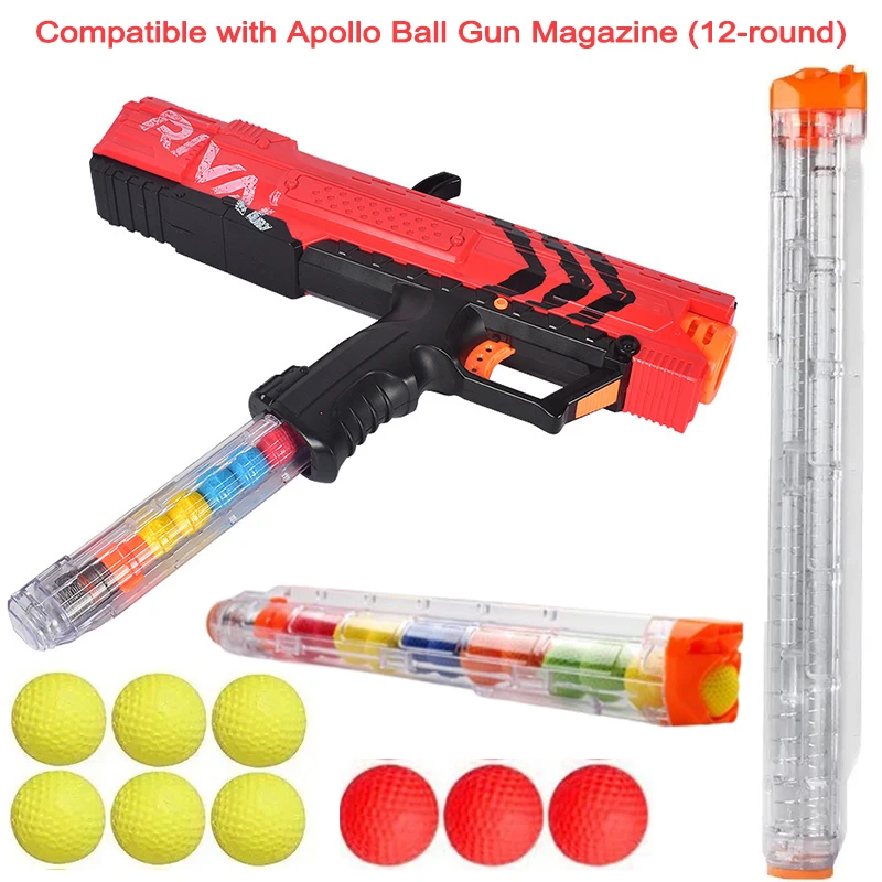 

12-Round Replacement Magazine Clip Compatible for Rival Apollo XV-700 Zeus XV-1200 Blaster-8HH
