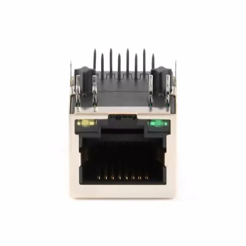 2PCS Original HR911105A RJ45 socket - with LED network isolation transformer filter