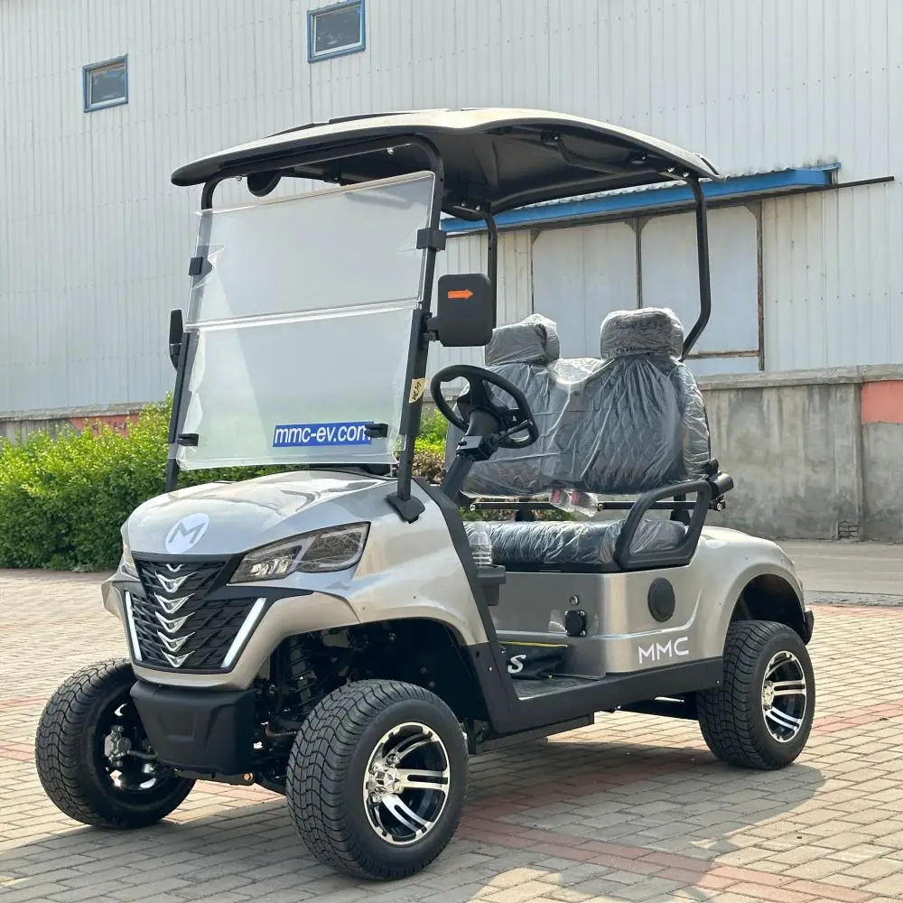 2024 New Design Golf Cars 4 6 Seater Electric Golf Buggy Street Legal Electric 5KW 7KW Motor Gulf Lifted Golf Cart