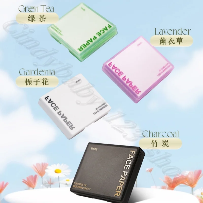 Gesichtsquaste, ölabsorbierender Papierpulverkuchen, um Gesichtsglanz und Erfrischung zu entfernen, verstopfte Poren, Make-up, leicht zu tragen